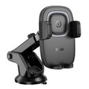 Автодержатель Hoco HW32 Crown push-type wireless (center console)