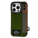 Kajsa Military Collection Straps back case for iPhone 16 Pro Max