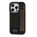 Kajsa Military Collection Straps back case for iPhone 15 Pro Max