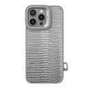 Kajsa Glamorous Collection Metallic Glossy Lizzar V.2 back case for iPhone 16 Pro Max