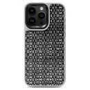 Kajsa Glamorous Collection Woven Pattern back case for iPhone 15 Pro Max