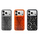 Kajsa Glamorous Collection Snake Pattern 2 Case iPhone 17 Pro