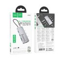 USB Хаб Hoco HB52 Wow 8-in-1 (HDTV+RJ45+SD/TF+PD+Type-C3.0+USB3.0*2)