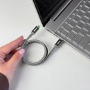 WIWU Кабель Wi-C083 27W Maglink Magnetic Cable C-L 1M