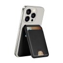 WIWU Визитница MW-005 Magsafe Compatible Leather Card Holder with Stand