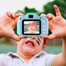 Детская камера XO XJ01 Cartoon Dual Lens with Silicone Cover
