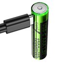 Аккумуляторные батарейки HOCO JA4 (AAA) 320mAh USB-C