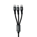 210C2C12B - Budi 2 in 1 Type-C to Type-C+Type-C