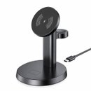 WL4900B - Budi MagSafe 3 in 1 15W Wireless Faster Charger