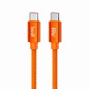 DC271TT15C Budi 1.5m 65W Type-C to Type-C Cable