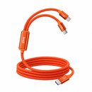 DC271TTT15C - Budi 2 in 1 Type-C to Type-C+Type-C