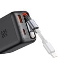 СЗУ MCDODO CH-1280 GaN Charger 65cm retractable USB-C Cable 35W 1C1A