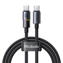Кабель MCDODO CA-8200 7 Colorful Lights C to C 100W 1.2m