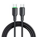 Кабель MCDODO CA-4771 Type-C to Type-C Data Cable with LED Light 1.2m 65W