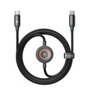 Кабель MCDODO CA-2580 USB-C to USB-C+ Wireless Charger for Apple Watch Cable 1.5m 2 in1 60W
