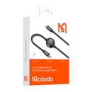 Кабель MCDODO CA-2580 USB-C to USB-C+ Wireless Charger for Apple Watch Cable 1.5m 2 in1 60W