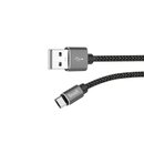 M8J206M09-BLK - USB-кабель Budi Micro USB to USB Charge/Sync 3м