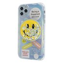 TPU Gradient Smile Popsockets Case Apple Iphone 11 Pro Max
