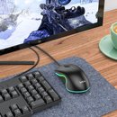 Мышь проводная Hoco GM19 Enjoy gaming luminous wired mouse