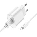 СЗУ Hoco C109A Fighter single port QC3.0 charger set (Micro)