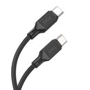Кабель Hoco X90 Cool 60W silicone charging data cable for Type-C to Type-C