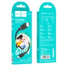 Кабель Hoco X90 Cool 60W silicone charging data cable for Type-C to Type-C