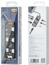 WIWU Адаптер CB008 Cyber HUB 8 in 1 USB-C to USB3 x 2 / USB2 / Type-C / HDMI / SD / Micro SD / RG45