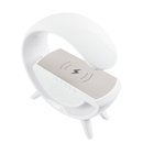Колонка светильник с Bluetooth и беспроводной зарядкой BT2301