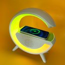Колонка светильник с Bluetooth и беспроводной зарядкой BT2301