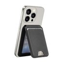 WIWU Визитница MW-003 Magsafe Compatible Leather Card Holder with Stand