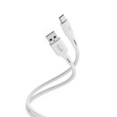DC256T10W - Budi USB-A to Type-C Cable Liquid Silica Gel 3A 1m