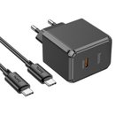 СЗУ Hoco CS15A Ocean single port PD30W charger set(Type-C to Type-C)