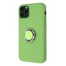Silicone Cover With Ring Iphone 11 Pro