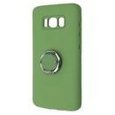 Silicone Cover With Ring Samsung S8