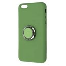 Silicone Cover With Ring Iphone 6