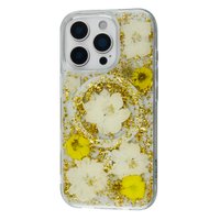 KzDoo Mag Flowers Case iPhone 15 Pro Max / apple-iphone-iphone 15 pro max + №10865