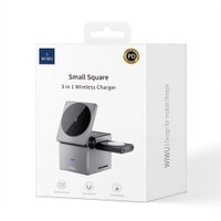 WiWU БЗУ Wi-W030 Small Aquare 3 in 1 Cableless charger / WIWU + №10868