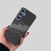 FIBRA Carbonite Design with MagSafe Samsung S24 Ultra / samsung-s series-s24 ultra + №10801