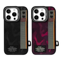 Kajsa Outdoor Collection Camo Satin Straps back case / MagSafe + №10992