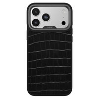 Kajsa Neo Classic Collection Croco Pattern Leather Case iPhone 17 Pro Max / Модельний ряд серія пристрою iphone. бренд пристрою apple + №11200