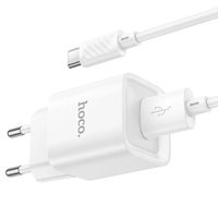 СЗУ Hoco C145A Charm QC3.0 charger set(Type-C)(EU) / Hoco + №11332