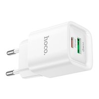 СЗУ Hoco C147A Charm PD20W+QC3.0 charger(EU) / Бренд + №11338