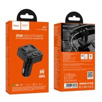 FM Трансмиттер Hoco E87 Delta 35W(1A1C) / FM Модулятори + №11354