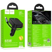 АЗУ Hoco NZ18 Guardian PD65W(2C1A) with retractable cable / АЗП/FM Модулятори + №11400