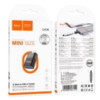 Переходник Hoco UA36 iP male to USB female OTG / Перехідники + №11402