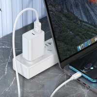 Кабель Hoco X115 Surpass 100W Type-C / USB-A - Type-C + №11414