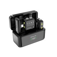 Микрофон-петличка Wi-WM005 Duo Wireless Microphone ANC / WIWU + №11485