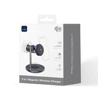 WiWU БЗУ Wi-W041 QI2.2  Space Station Air-cooled 3 in 1 / WIWU + №11595