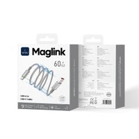 WIWU Кабель Wi-C082 60W Maglink Magnetic Cable USB A to Type C / WIWU + №11598