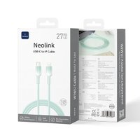 WIWU Кабель Wi-C062 C-L Neolink Series Silicone Cable 27W 1m / WIWU + №11605